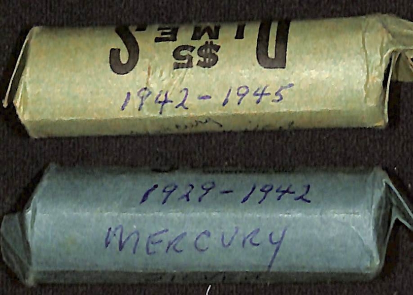 Lot of (100) 1929-1945 Silver Mercury Dimes