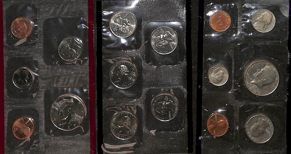Lot of (9) Proof Sets, Uncirculated Sets, & Commemorative Coins w. 1969 Proof Set