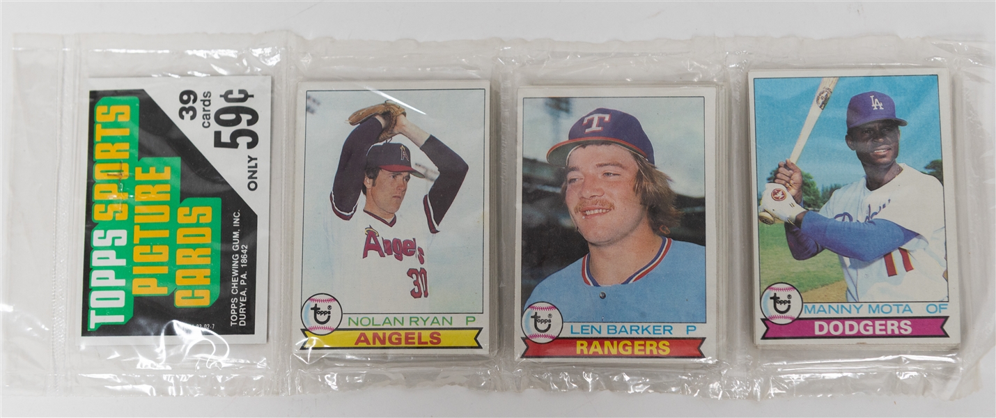 Unopened/Sealed 1979 Topps Rack Pack - w. Nolan Ryan Showing!