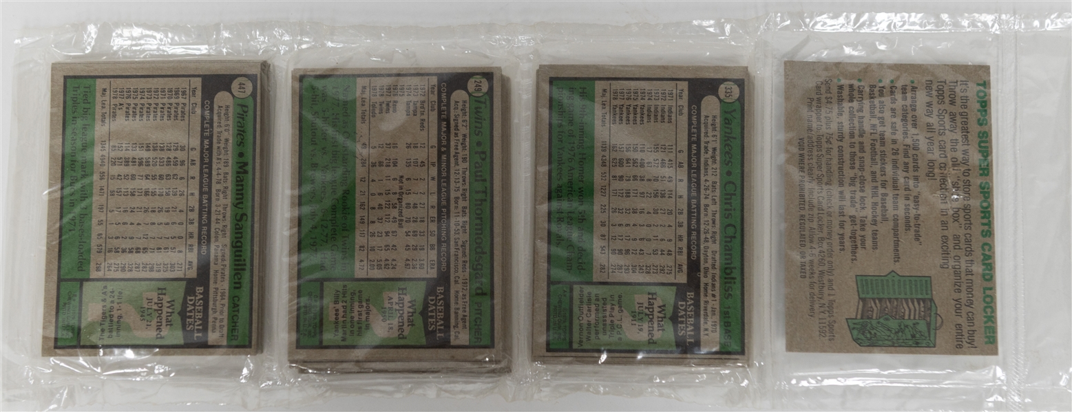 Unopened/Sealed 1979 Topps Rack Pack - w. Nolan Ryan Showing!
