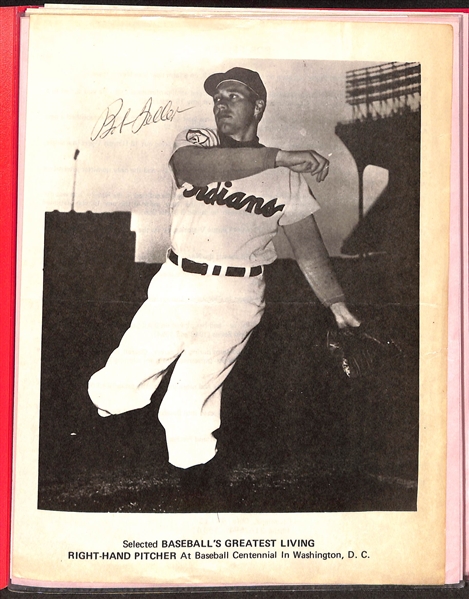 Lot of (23) Signed 8x10 Photos w. Bob Feller, Maury Wills, More (+JSA Auction Letter)