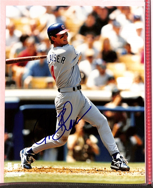 Lot of (23) Signed 8x10 Photos w. Bob Feller, Maury Wills, More (+JSA Auction Letter)