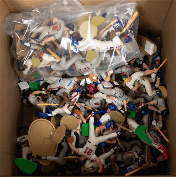 Huge Assorted Grouping of (80+) 1990s Starting Lineup Baseball Figures w. Mickey Mantle, Cal Ripken Jr, Nolan Ryan, More