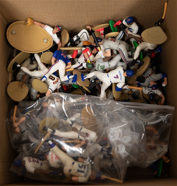 Huge Assorted Grouping of (80+) 1990s Starting Lineup Baseball Figures w. Derek Jeter, Randy Johnson, Tony Gwynn, More