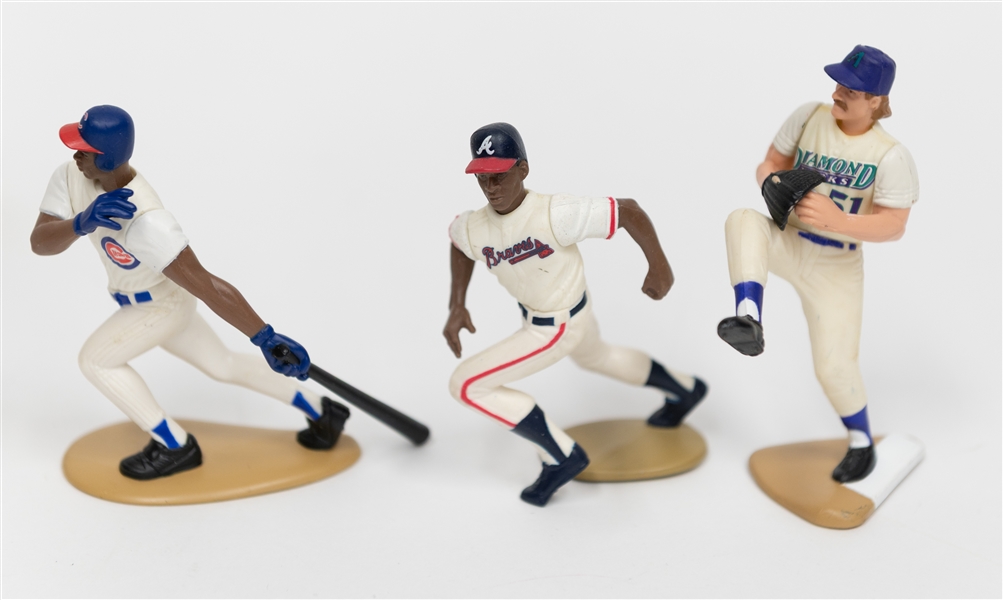 Huge Assorted Grouping of (80+) 1990s Starting Lineup Baseball Figures w. Derek Jeter, Randy Johnson, Tony Gwynn, More