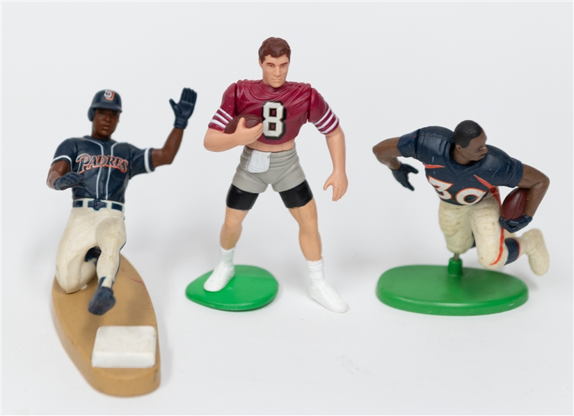 Lot of (50)   NFL & MLB Starting Line Ups  w. Brett Favre, Junior Seau, Derek Jeter, Tony Gwynn, +