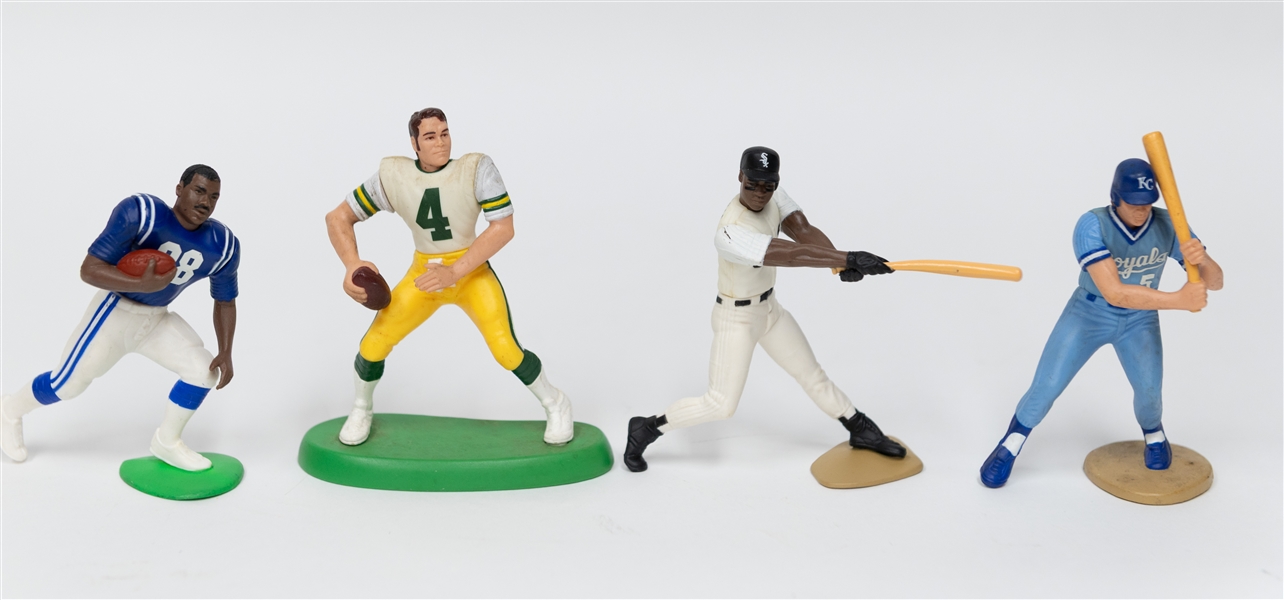 Lot of (50)   NFL & MLB Starting Line Ups  w. Brett Favre, Junior Seau, Derek Jeter, Tony Gwynn, +