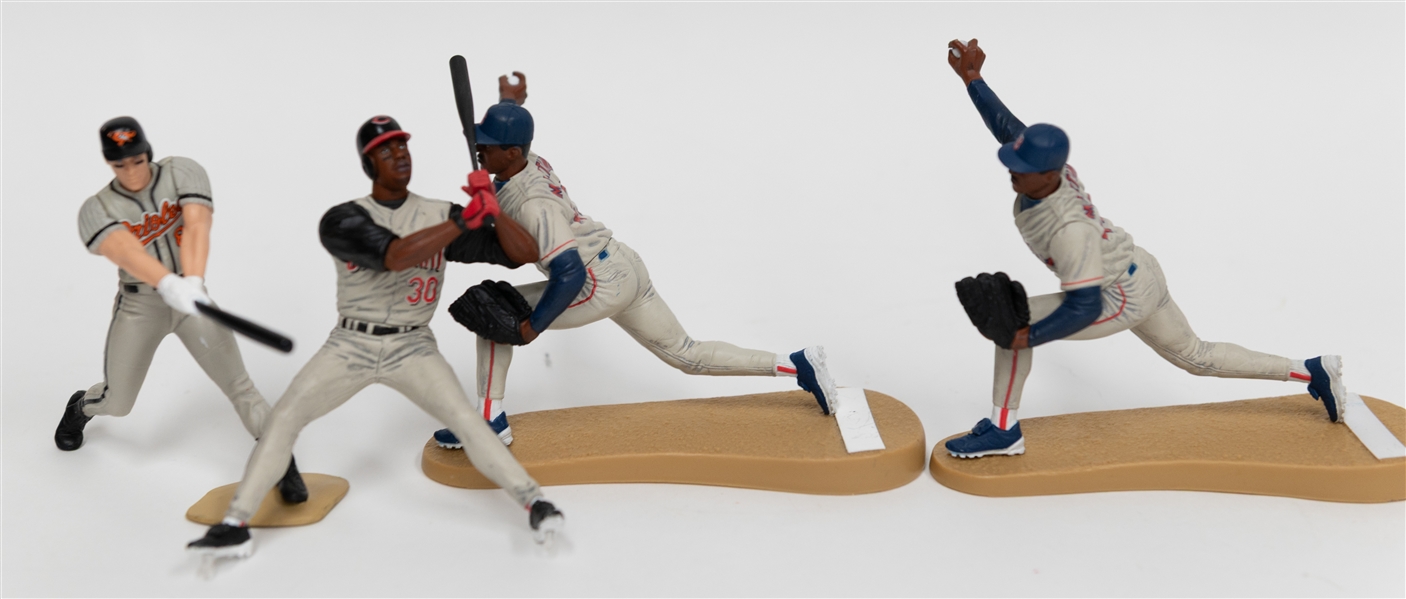 Assorted Grouping of (60+) 1990s-2000s MLB Starting Lineups w. Ken Griffey Jr, Nolan Ryan, Derek Jeter, More