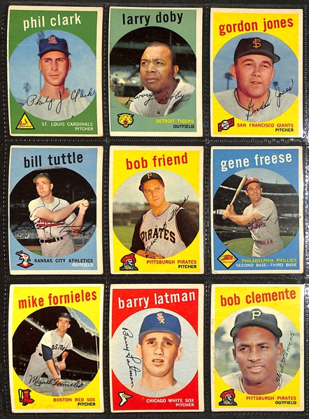 Lot of (300+) 1954-1961 Topps Baseball Cards w. 1958 Roger Maris RC & 1961 Stan Musial