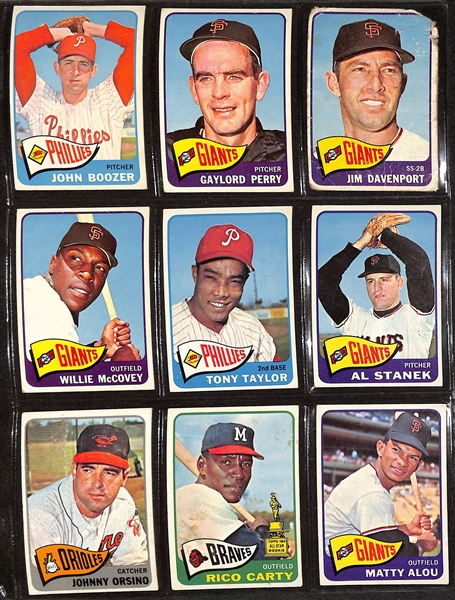 Lot of (350+) 1959-1966 Topps Baseball Cards w. 1961 Carl Yastrzemski & 1961 Stan Musial