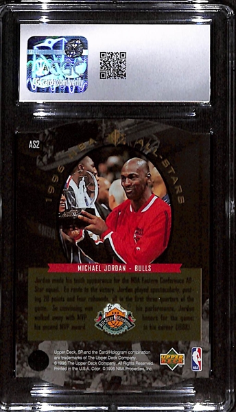 1995-96 SP All-Stars Gold Michael Jordan #AS2 Graded CGC 9