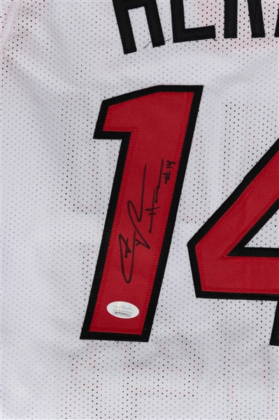 Lot of (2) Signed Custom Basketball Jerseys w. Shaquille O'Neal (JSA) & Tyler Herro (BAS)