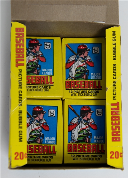 (16) Sealed/Unopened 1979 Topps Baseball Wax Packs (Ozzie Smith Rookie Year)