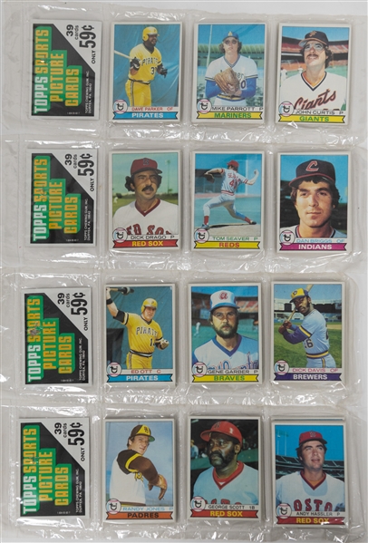 (10) 1979 Topps Baseball Sealed Unopened Rack Packs