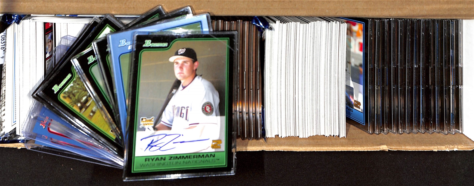 2006 Bowman & Bowman Prospect Complete Set w. Autos inc. Ryan Zimmerman Auto