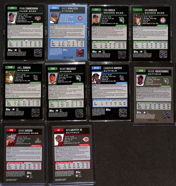2006 Bowman & Bowman Prospect Complete Set w. Autos inc. Ryan Zimmerman Auto