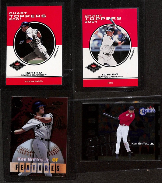 Collection of Baseball Card Sets (c. 2000-2007) w. Multiple Ichiro & Pujols Rookie Cards