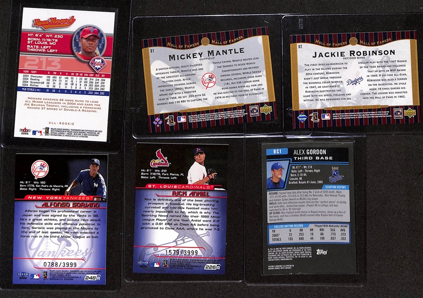 Collection of Baseball Card Sets (c. 1997-2006) w. Ichiro, Verlander, Beltre, & Halladay Rookie Cards & (5) Variations of 2006 Topps Mickey Mantle Reprint Cards