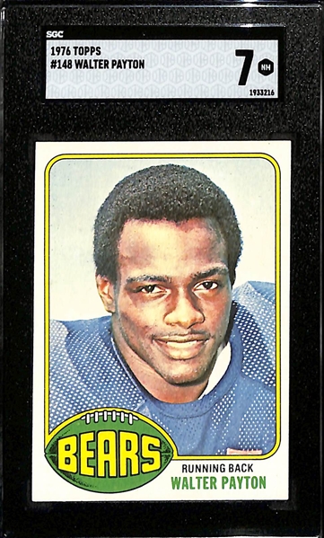 1976 Topps Football Complete Set w. Walter Payton #148 (RC) SGC 7