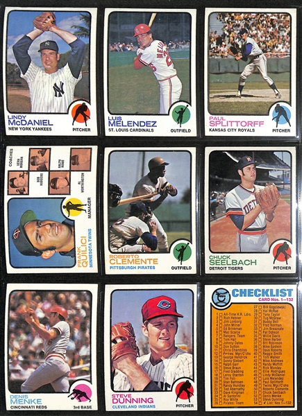 1973 Topps (660) Card Complete Set w. Mike Schmidt (RC)