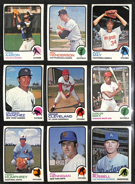 1973 Topps (660) Card Complete Set w. Mike Schmidt (RC)