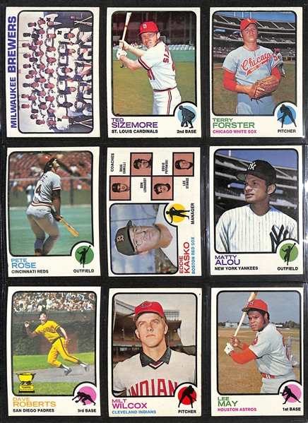 1973 Topps (660) Card Complete Set w. Mike Schmidt (RC)