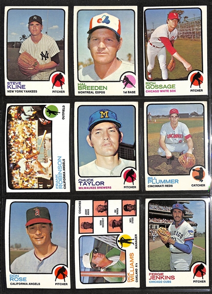 1973 Topps (660) Card Complete Set w. Mike Schmidt (RC)