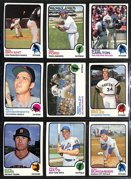1973 Topps (660) Card Complete Set w. Mike Schmidt (RC)