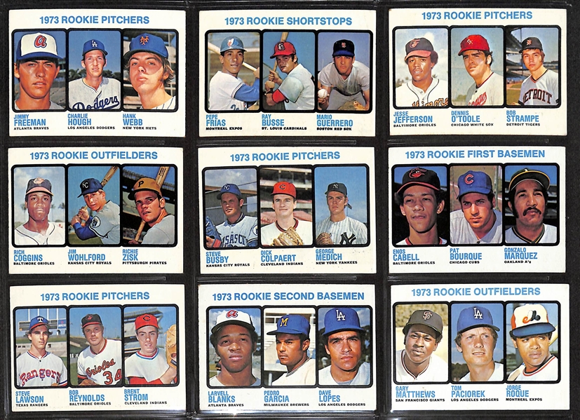 1973 Topps (660) Card Complete Set w. Mike Schmidt (RC)