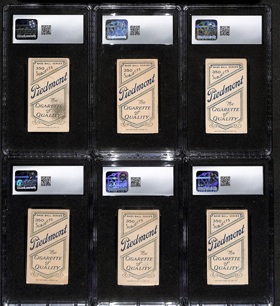 (11) CGC Graded 1909-11 T206 Tobacco Cards (Each Graded 4.0) - Paskert, D. Bush, Bergen, B. Donovan, Mitchell, Killian, Knabe, Barry, Perring, Liebhardt, Hunter