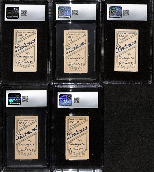 (11) CGC Graded 1909-11 T206 Tobacco Cards (Each Graded 4.0) - Paskert, D. Bush, Bergen, B. Donovan, Mitchell, Killian, Knabe, Barry, Perring, Liebhardt, Hunter