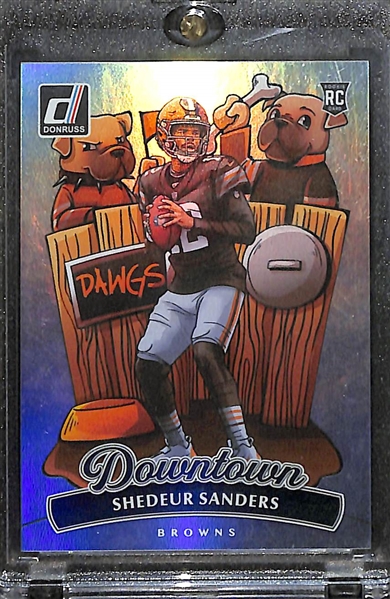 2025 Donruss Shedeur Sanders (Rookie Card) Downtown