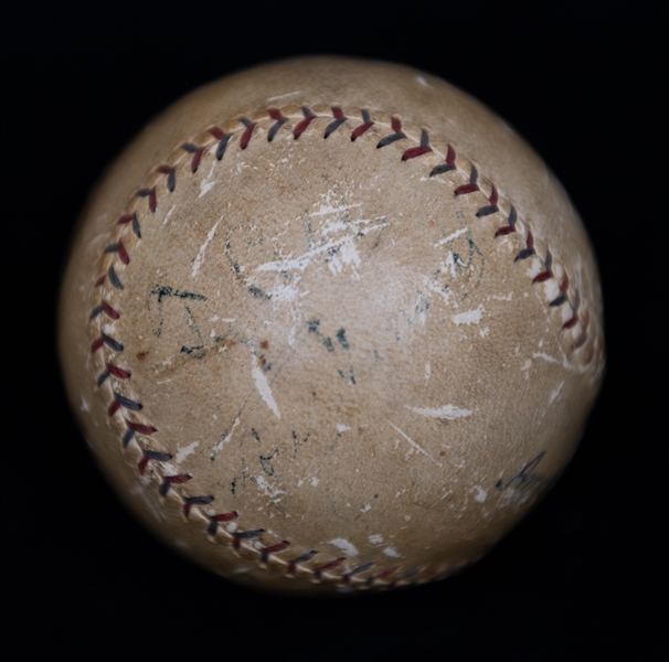 Ty Cobb Signed Baseball - JSA Full Letter of Authenticity