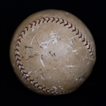 Ty Cobb Signed Baseball - JSA Full Letter of Authenticity