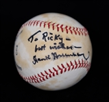 Hank Greenberg Signed Rawlings Official League Baseball - JSA LOA