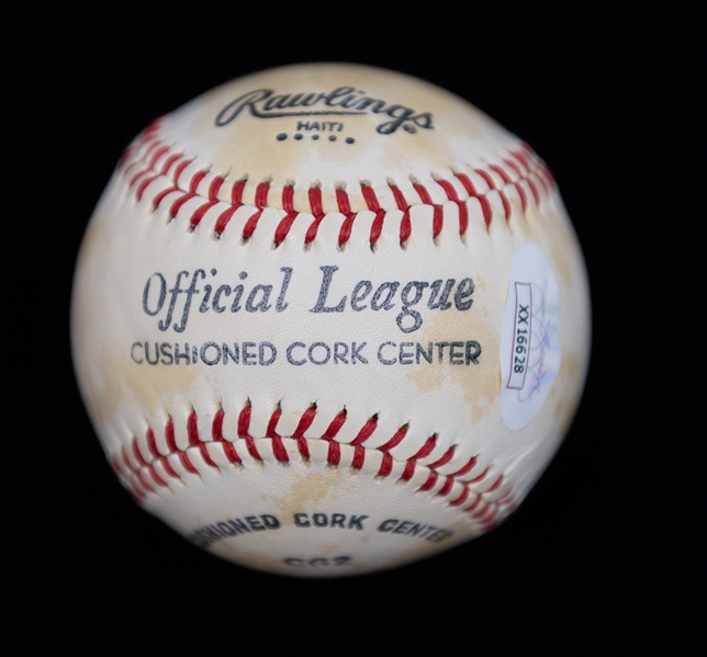 Hank Greenberg Signed Rawlings Official League Baseball - JSA LOA