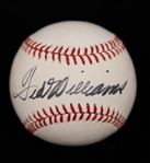 Ted Williams Signed Rawlings Official League Baseball - JSA LOA