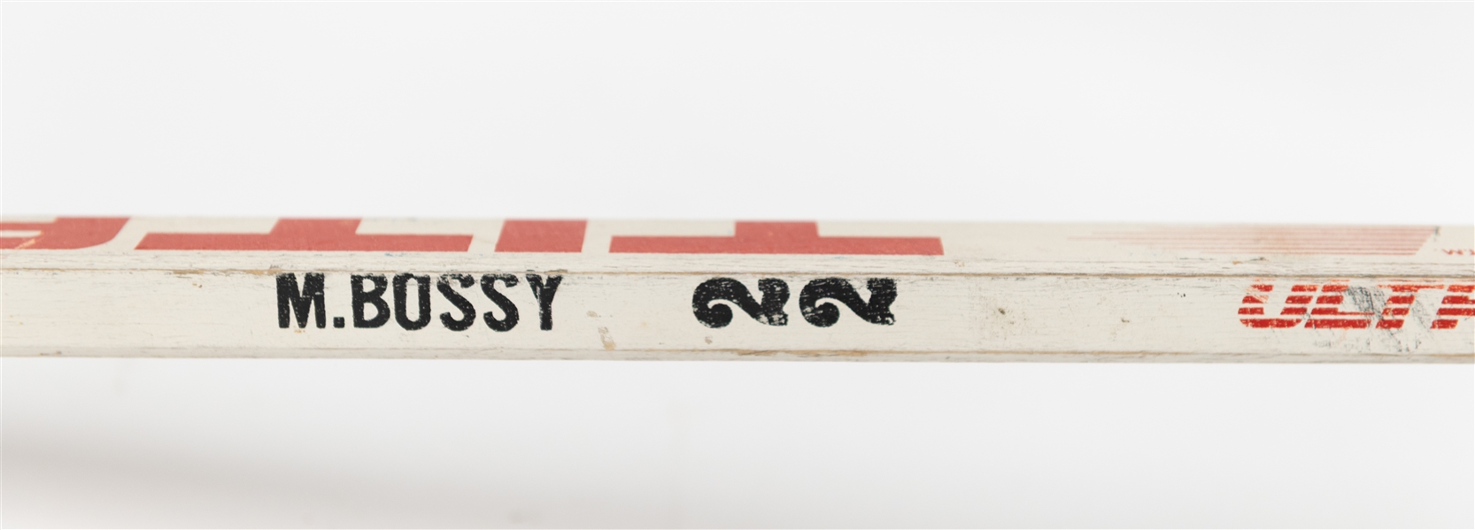 Mike Bossy New York Islanders Associated Used Titan Model M. Boss 22 Hockey Stick  (Shows Practice or Game Use)