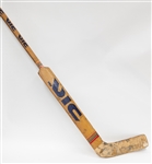 Ron Hextall New York Islanders Associated Used Victoriaville Model "R. Hextall" Label Hockey Stick  (Shows Practice or Game Use)