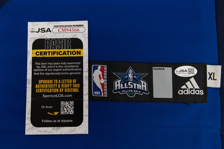 Allen Iverson Signed Authentic Adidas 2010 East All-Star XL Jersey (JSA COA)
