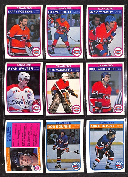 1982-83 O-Pee-Chee Hockey Complete Set w. Dale Hawerchuk RC