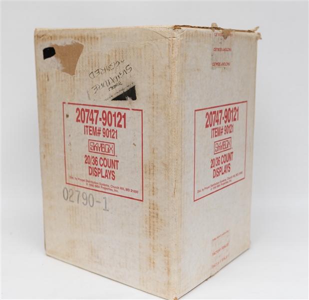 1990-91 SkyBox Series 1 Basketball Factory Sealed Case of 20 Boxes