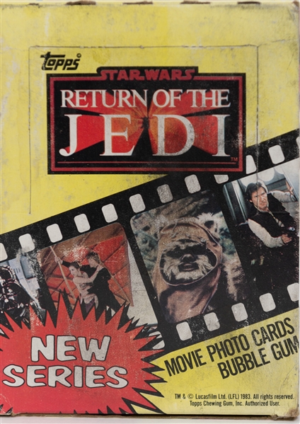 BBCE Sealed 1983 Topps Return of the Jedi 2nd Series (New Series) w. 36 Sealed Packs