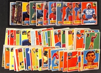 1956 Topps Football Complete Set (All 120 Cards) w. Moore & Brown Rookies, Gifford, Matson, Tittle, Layne, +