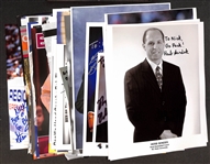 Lot of (45) College Basketball Male & Female Coach Signed Photos/Prints (primarily 8"x10") w. Herb Sendek, Frank Haith, Beth Dunkenberger, More (JSA Auction Letter)