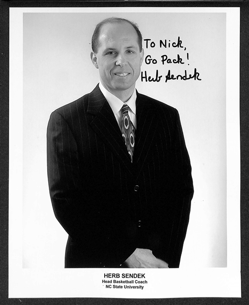 Lot of (45) College Basketball Male & Female Coach Signed Photos/Prints (primarily 8x10) w. Herb Sendek, Frank Haith, Beth Dunkenberger, More (JSA Auction Letter)